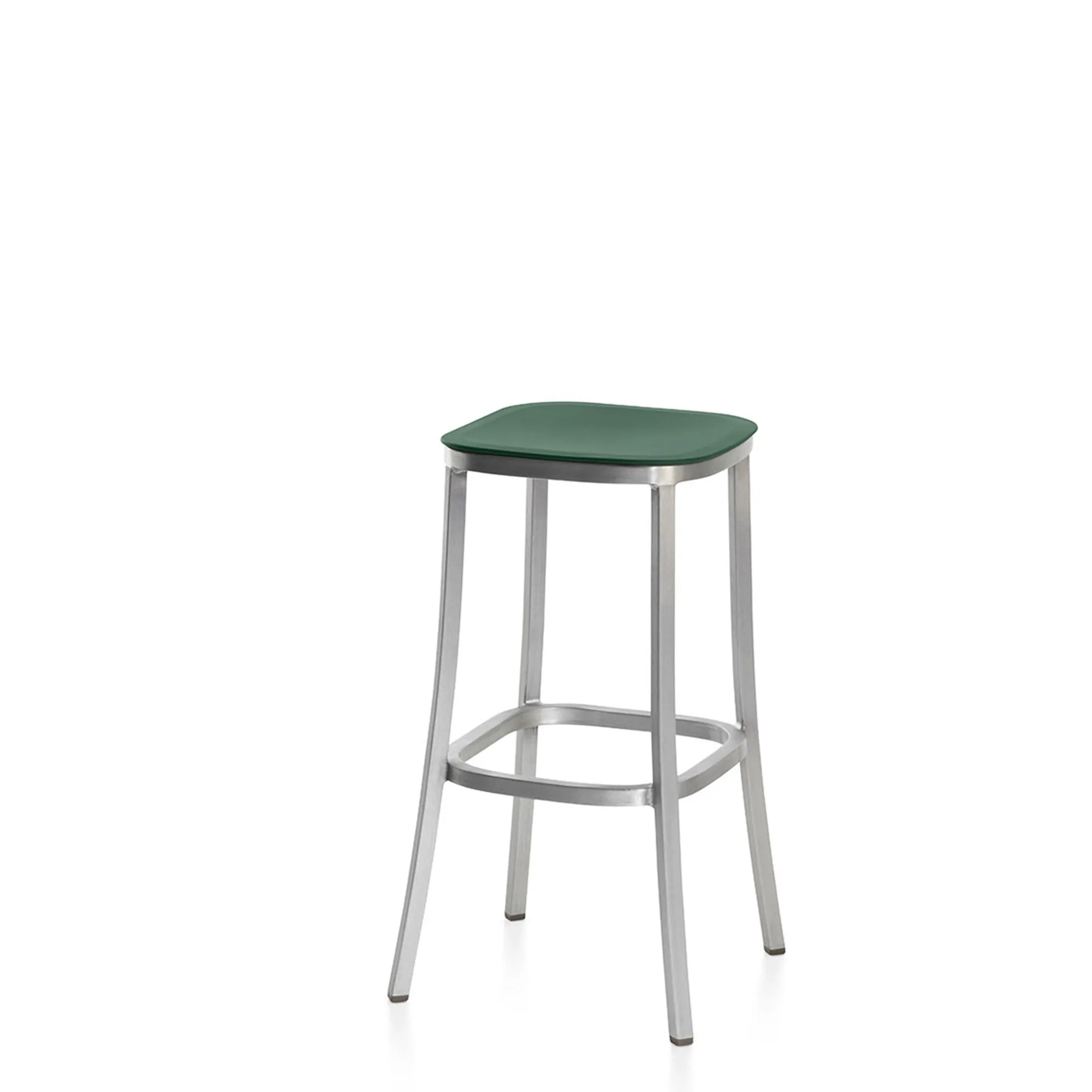 1 Inch stool by Jasper Morrison - Hand brushed