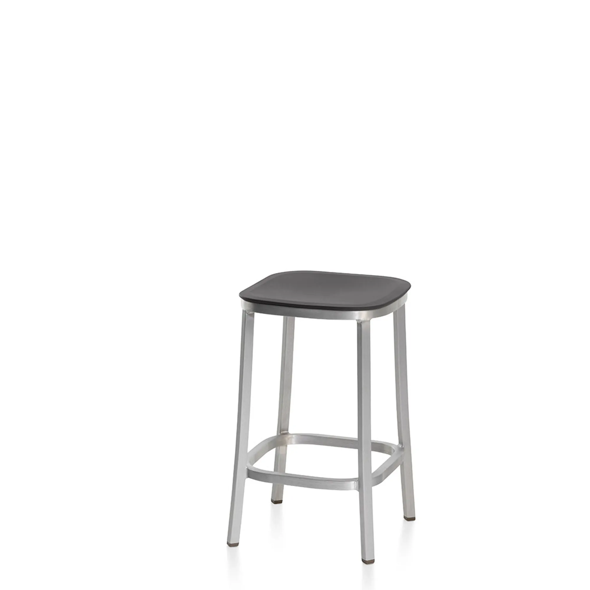 1 Inch stool by Jasper Morrison - Hand brushed