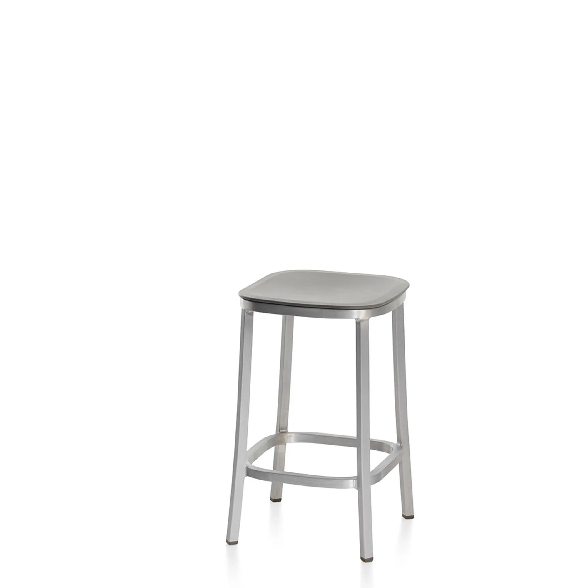 1 Inch stool by Jasper Morrison - Hand brushed
