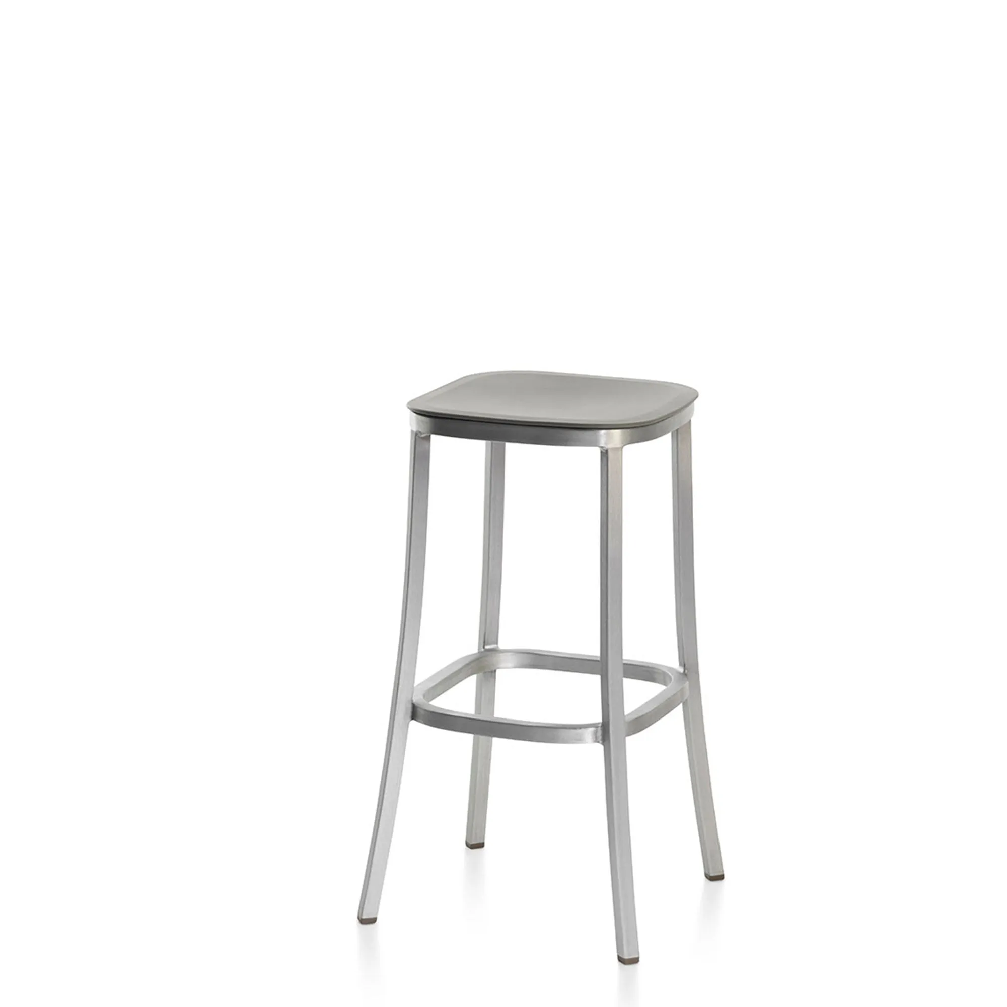 1 Inch stool by Jasper Morrison - Hand brushed