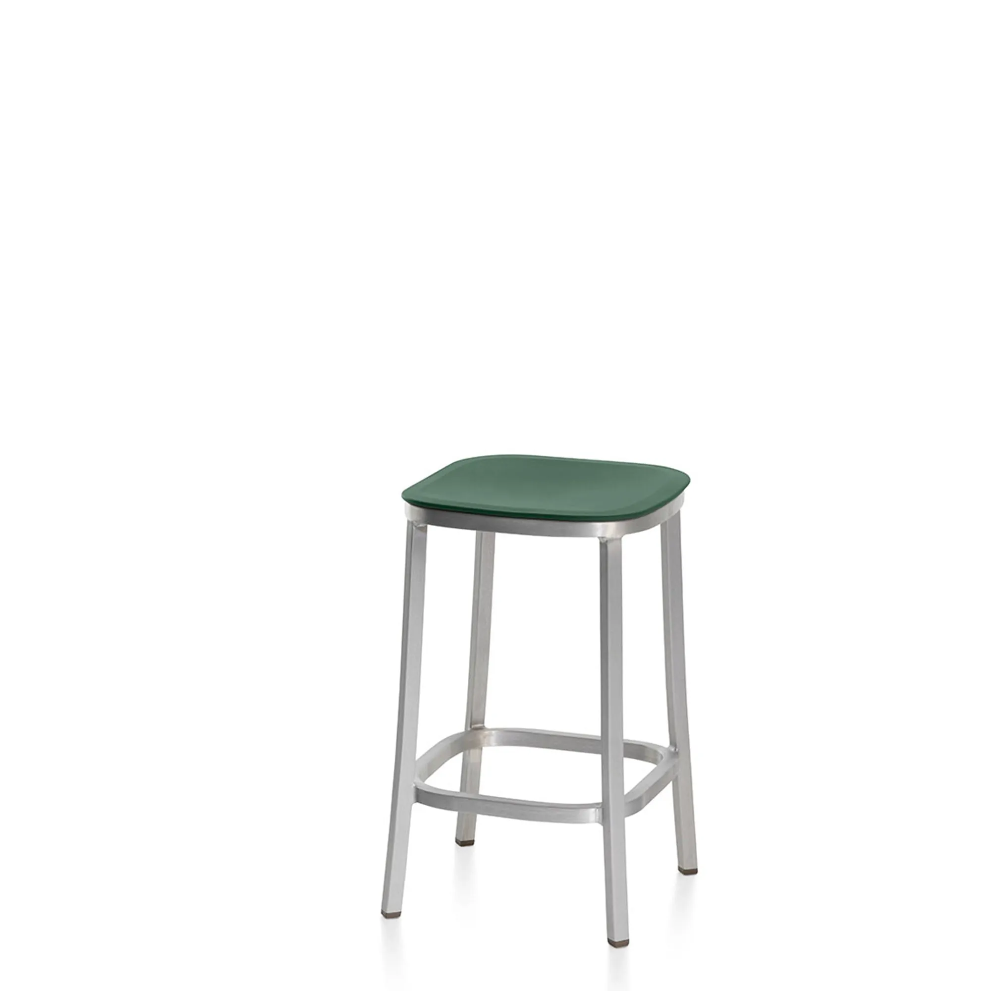 1 Inch stool by Jasper Morrison - Hand brushed
