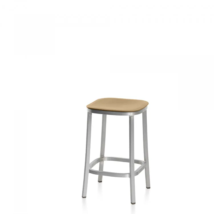 1 Inch stool by Jasper Morrison - Hand brushed
