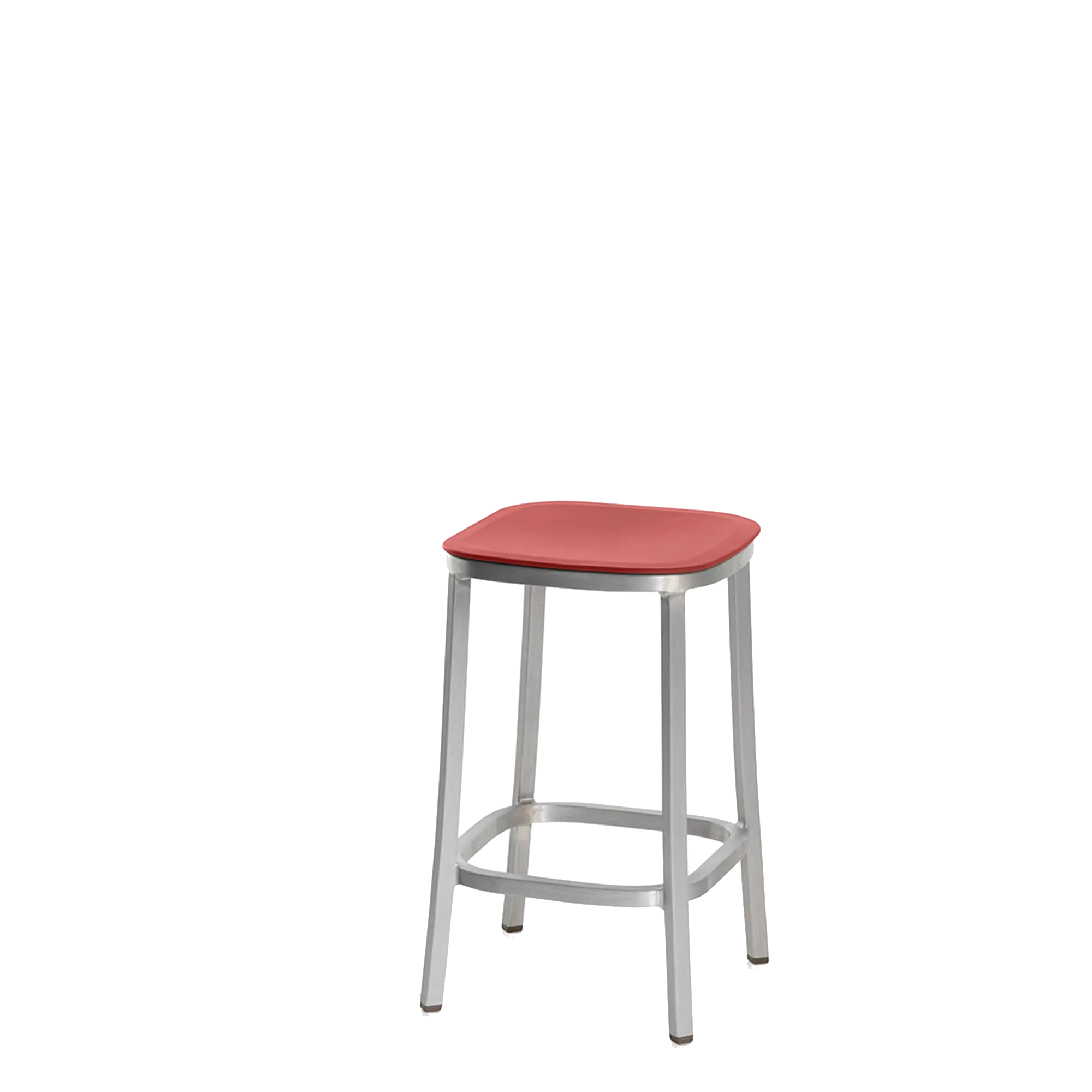 1 Inch stool by Jasper Morrison - Hand brushed