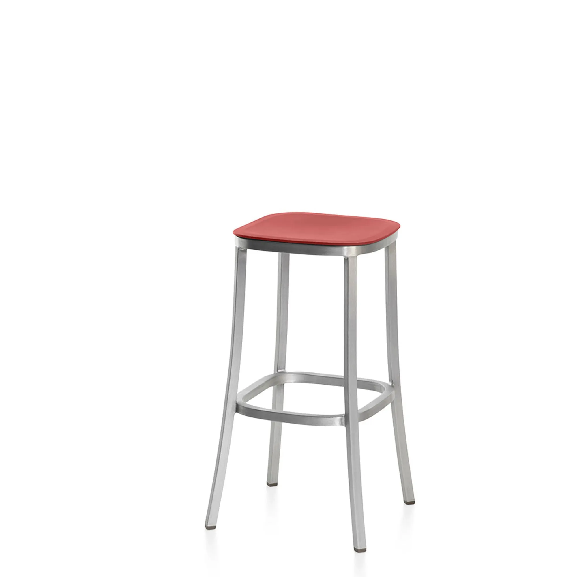 1 Inch stool by Jasper Morrison - Hand brushed