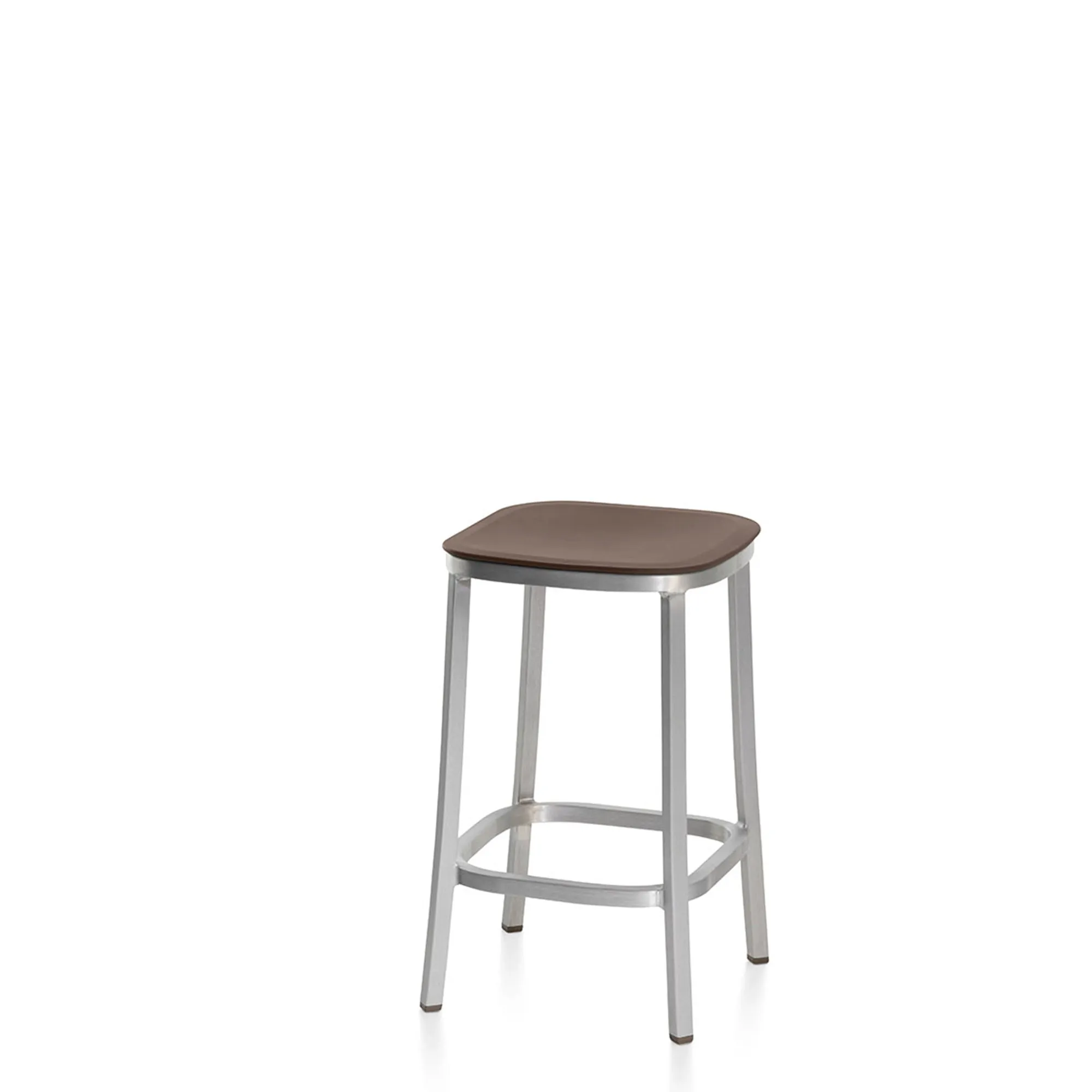 1 Inch stool by Jasper Morrison - Hand brushed