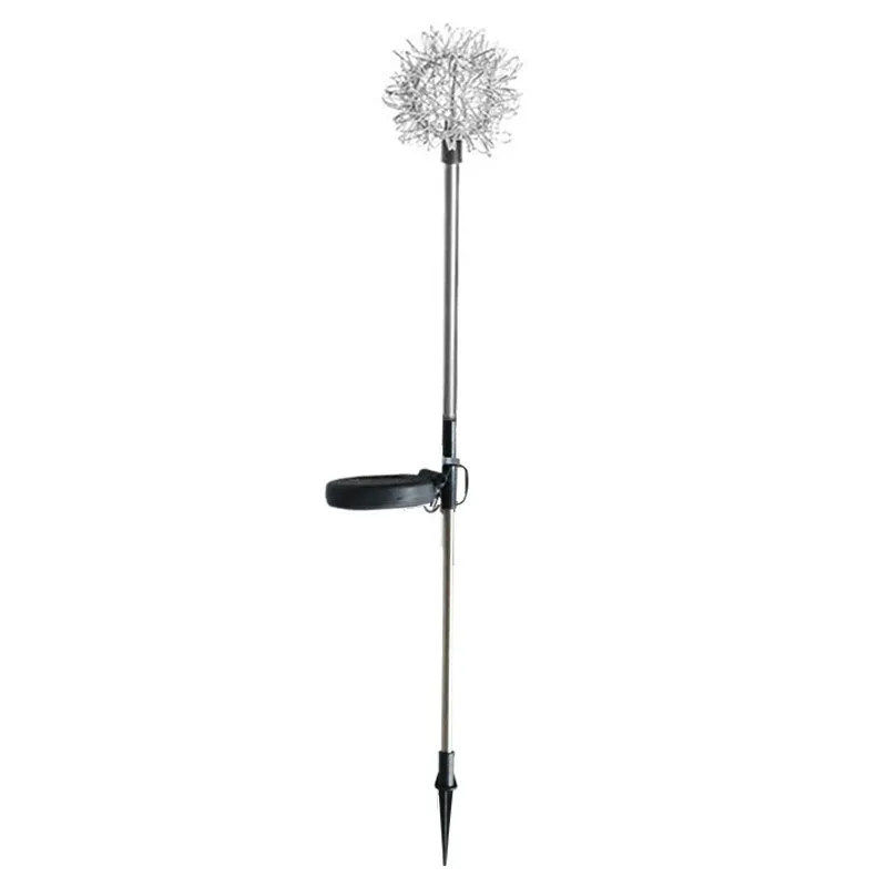 10cm LED Solar Light Outdoor Dandelion Waterproof Stake Light