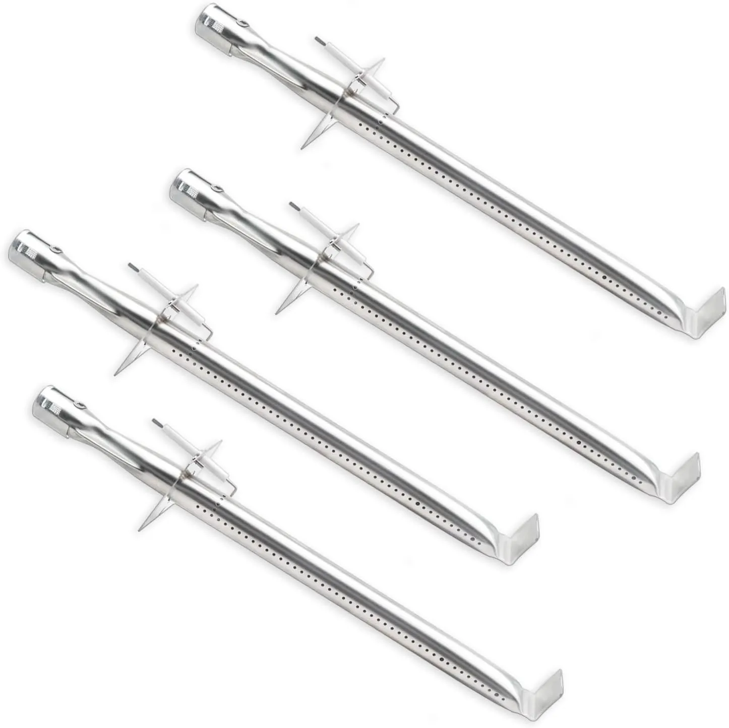 13001 Stainless Steel Vermont Castings Grill Burner, Pipe Burner Tube Replacement Parts for Jenn Air and Great Outdoors Gas Grill, Vermont Castings 50000835, 50003100, 50003133, 50000835, 17"