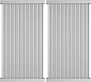 17 1/8 X 9 3/8" Grill Emitter Grates for Charbroil TRU-Infrared 2 Burner 463644220 463642316, G362-2100-W1 Replacement for Charbroil Parts 463632320 463675016 463245518 463675016P1 466642316 466642416