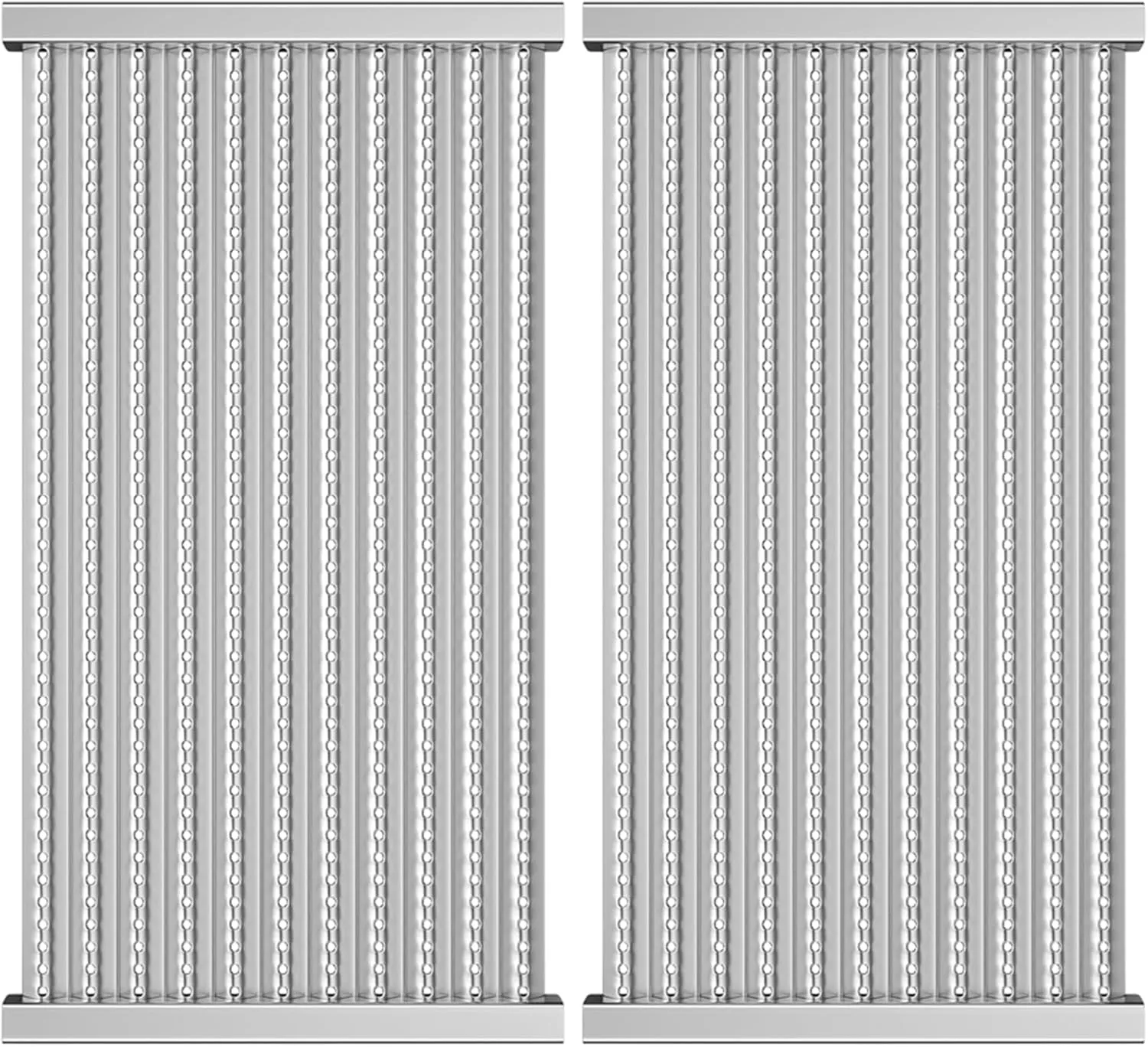 17 1/8 X 9 3/8" Grill Emitter Grates for Charbroil TRU-Infrared 2 Burner 463644220 463642316, G362-2100-W1 Replacement for Charbroil Parts 463632320 463675016 463245518 463675016P1 466642316 466642416