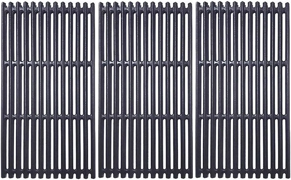 17 in Cooking Grates Replacement for Charbroil Tru Infrared 463242715, 463242716 Grill, G533-0009-W1,Cast Iron Grid Replacement Parts for Nexgrill 720-0882A,BHG 720-0882,Lowes 606682 Gas Grill