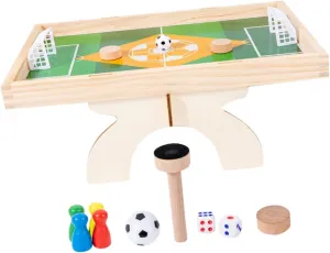1set Tabletop Game Interactive Flying Chess Foosball for Boys and Girls Lightweight Wooden Sports Toy for Family Fun Educational Indoor Activity for Parties
