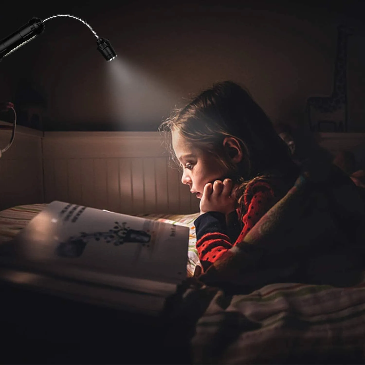 2-Pack: 360º Gooseneck LED Magnetic Base Lamp
