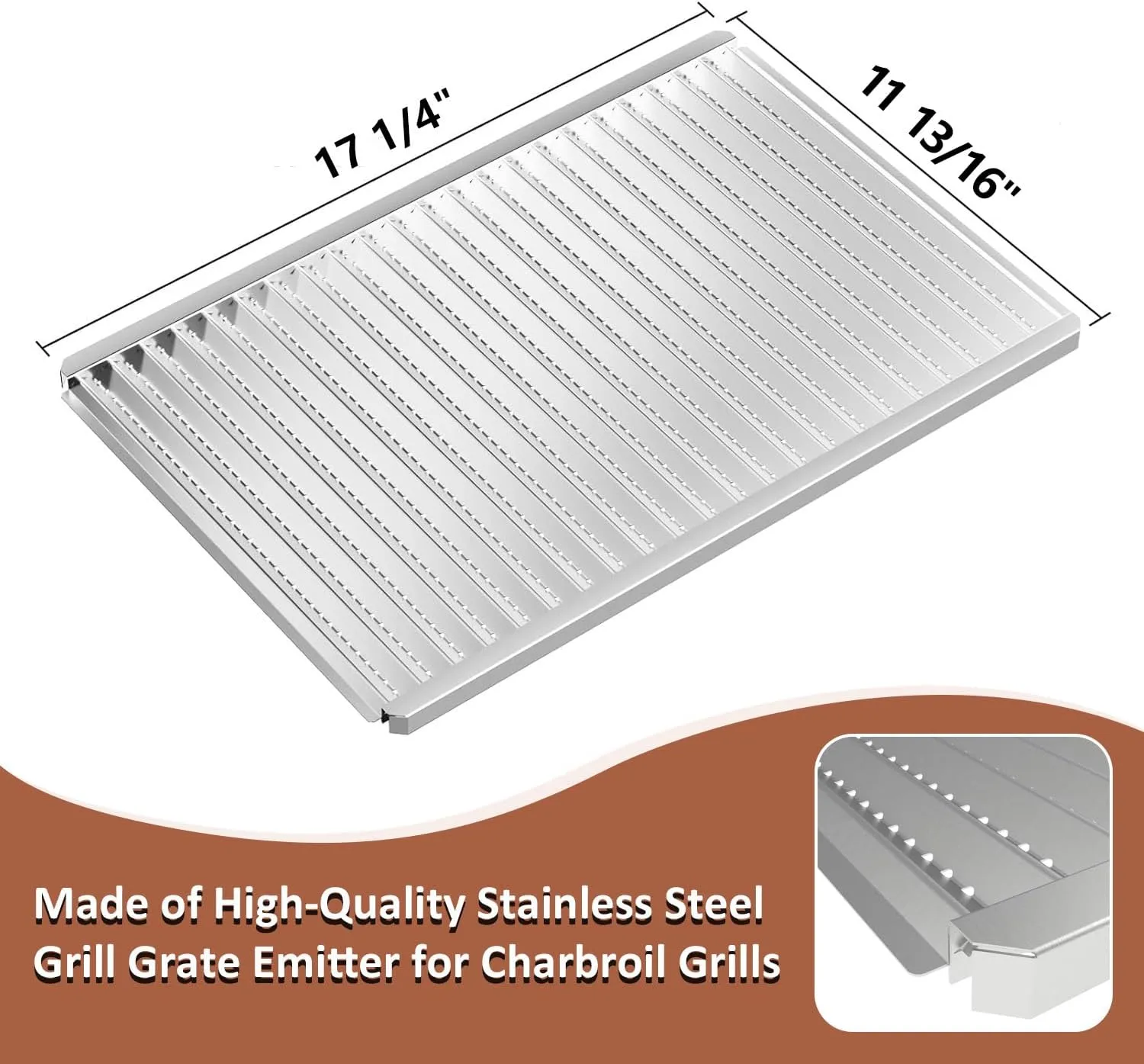 29102780 Grill Grate for Charbroil Grill2Go X200 Tru-Infrared 12401734, 12401734-A1, 13401856, 21401856, 21401734, Grill Grate Replacement Parts for Charbroil Part Number 29102780