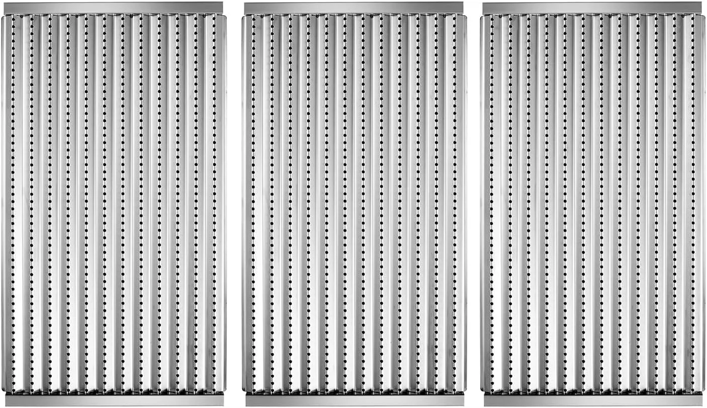463242516 Emitter Plates Grill Replacement Parts for Charbroil Commercial Tru Infrared 3 Burner 463242515 G466-2400-W1 463242516 463246018 466242615 Emitter Char Broil Signature 463367016 Grill Grates