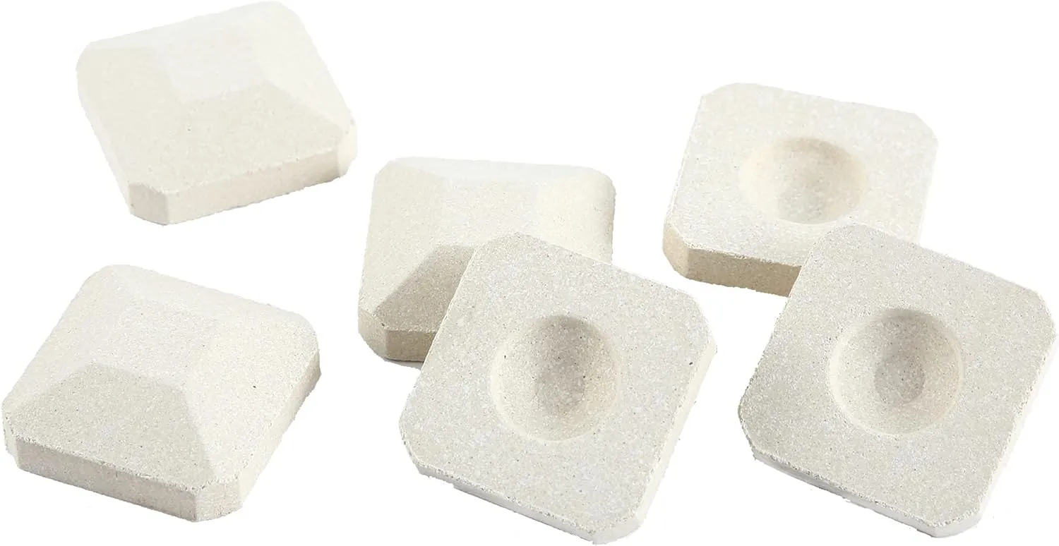 48-Pack Lynx Briquettes Premium Ceramic Briquette Replacement Parts for for Lynx Gas Grill Models L27, 2BR27FR, L27-1, L27-2, L27F-1, L27F