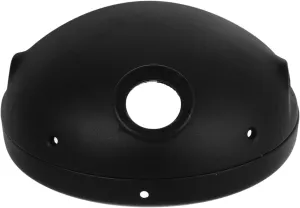 7'' Motorcycle Headlight Housing Matte Black Round Grill Mount Led Fog Light Housing Rear Tail Cover Boot
