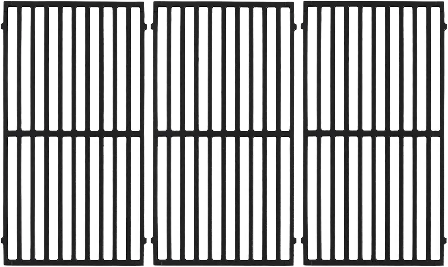 70-01-296 DGB610SSP Grates Replacement Parts for Dyna Glo DGB610SSP DGF600SSP Grill Grates Cast Iron Cooking Grate Dyna-glo Gas Grill 6 Burner Dyna Glo Grill Replacement Parts 3pcs