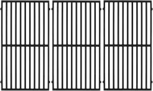 70-01-296 DGB610SSP Grates Replacement Parts for Dyna Glo DGB610SSP DGF600SSP Grill Grates Cast Iron Cooking Grate Dyna-glo Gas Grill 6 Burner Dyna Glo Grill Replacement Parts 3pcs
