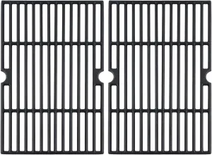 70-01-634 Grill Grate Replacement Parts for Dyna Glo Grill DGF350CSP DGF350CSP-D DGF350SNP DGF350SNP-D DG1-70-01-634-R 101-03011 Cast Iron Cooking Grate Grids Dyna-glo 2 Burner Gas Grill Grates Parts