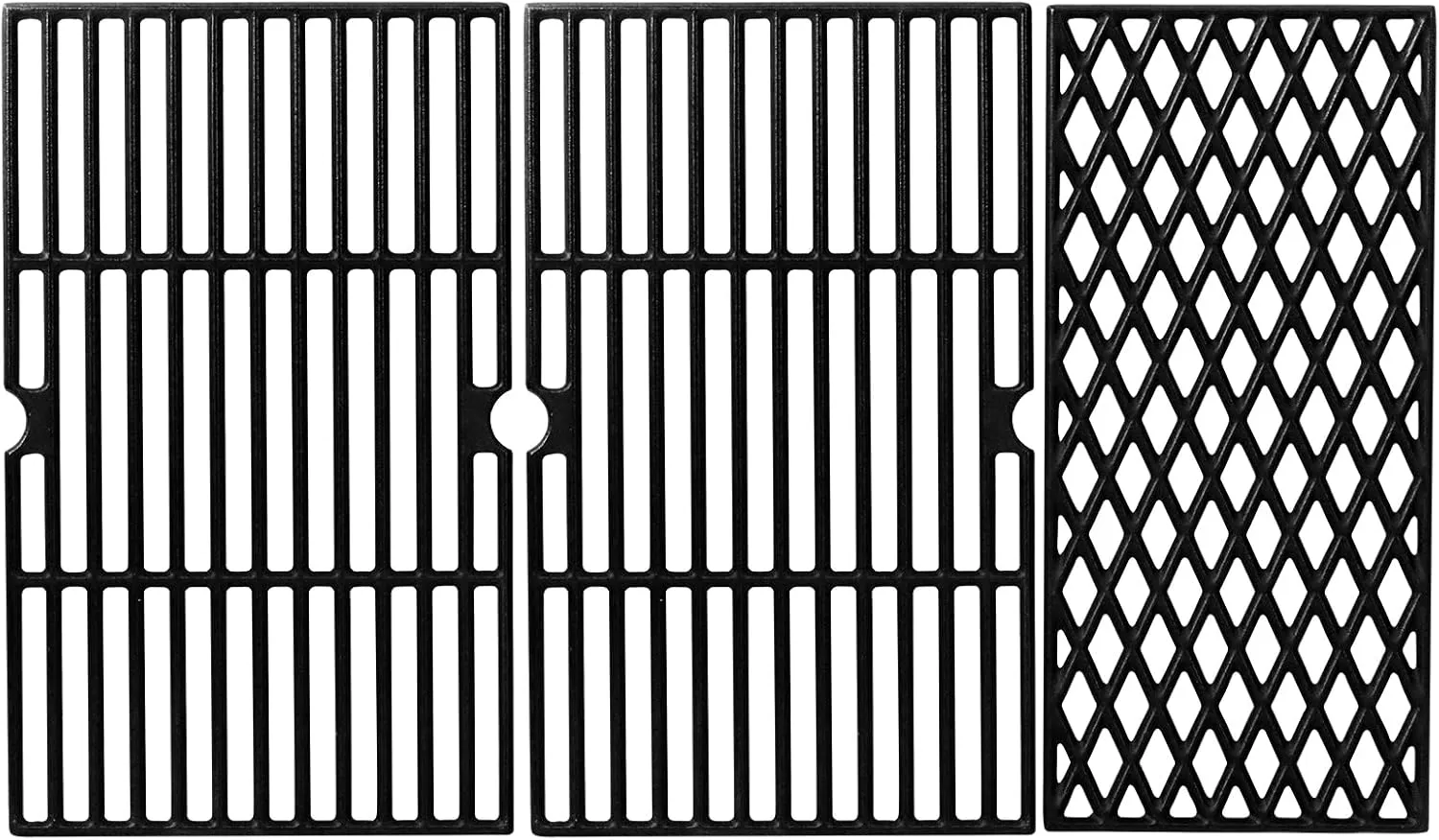 70-01-911 Cooking Grates for Dynaglo DGH450CRP DGH450CRP-D DGF493BNP DGH474CRP DGH485CRP, Kenmore Backyard BY13-101-001-12 Gas Grill, Cast Iron Grill Replacement Parts for Dyna-glo DGH450CRP