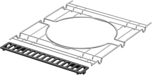 7677 Frame Kit Replacement Parts for Weber Genesis II 300/400/Spirit 2016 Series and Newer,BBQ Accessories for Weber Crafted Genesis,Genesis 2022 SX-325S S-325S E-325S EX-325S Grill,Stainless Steel