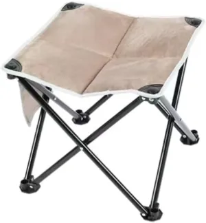 ActivitiesFoldable Stool Outdoor，Large Portable Camping Stool（Coffee Color），Suitable for Travel, Fishing, Indoor and Outdoor Activities