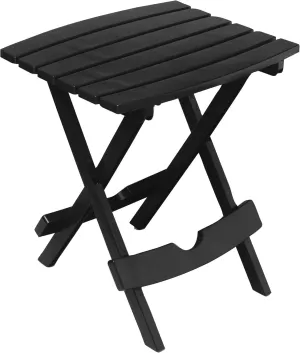 Adams Quik-Fold® Side Table - Black