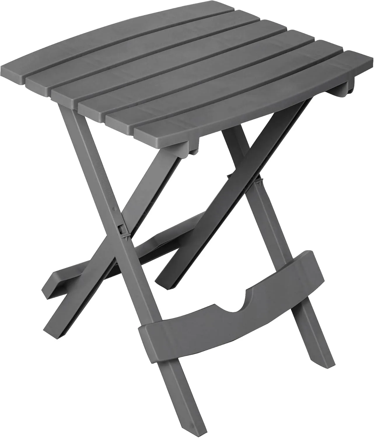 Adams Quik-Fold® Side Table - Charcoal