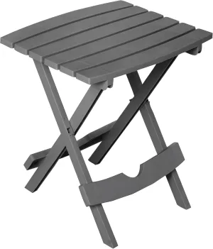 Adams Quik-Fold® Side Table - Charcoal