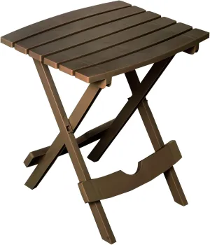 Adams Quik-Fold® Side Table - Earth Brown
