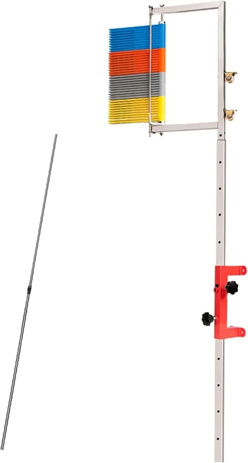 Adjustable Height Jumping Training Equipment, Improves Exercise Training Vertical Jump Trainer, Jumping Test Assessment Tool for Home School Gym