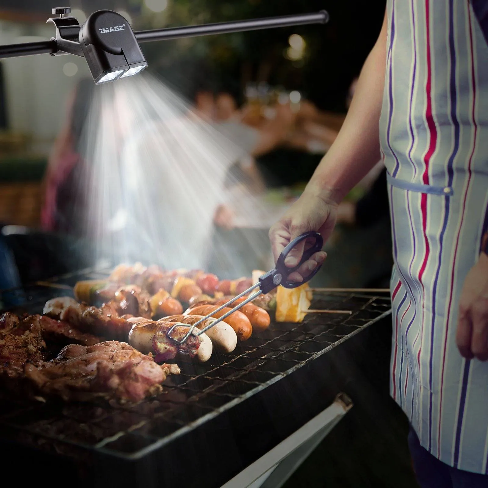 Adjustable Super Bright BBQ Grill Lights 360 Degree Rotation Cooking Camping