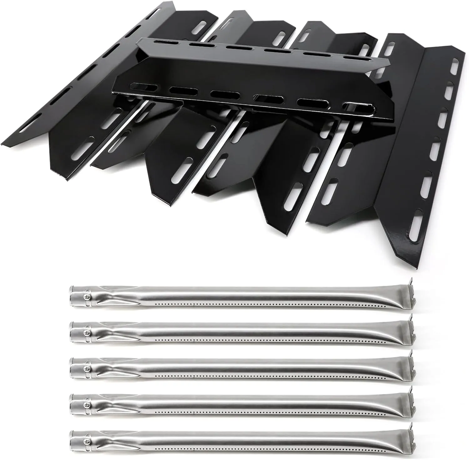 Adviace Grill Replacement Parts for Charmglow 720-0234 720-0289, Replacement for Charmglow 720-0234 Burners & Charmglow 720-0234 Heat Plates Heat Shields, for Charmglow 720-0234 Parts
