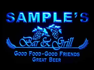 ADVPRO pr-tm Name Personalized Custom Bar & Grill Beer Neon Light Sign