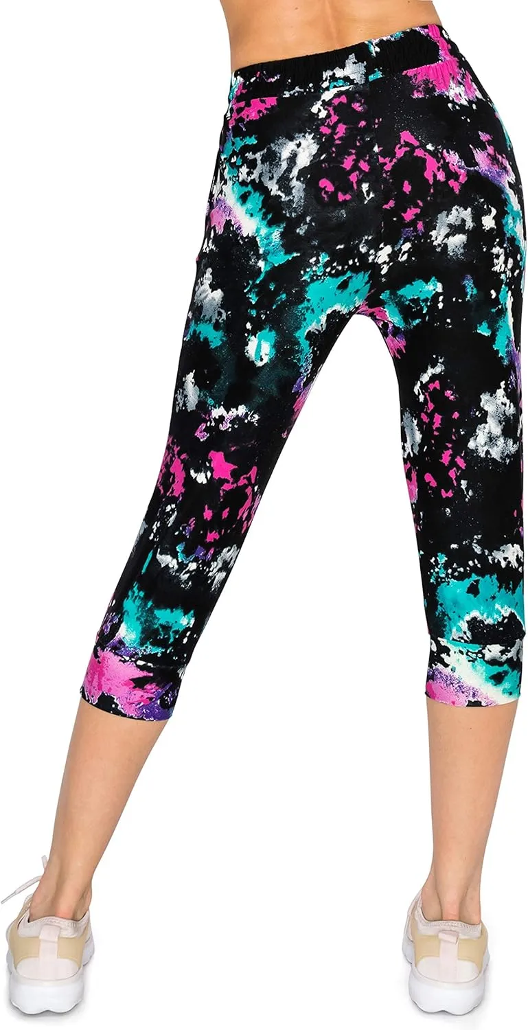ALWAYS Women's Capri Jogger Sweatpants - Premium Soft Stretch Lightweight Pants with Pork Chop Pockets