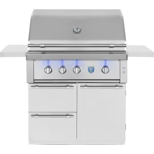 American Made Grills Estate 36-Inch Freestanding Gas Grill - ESTFS36-NG/LP
