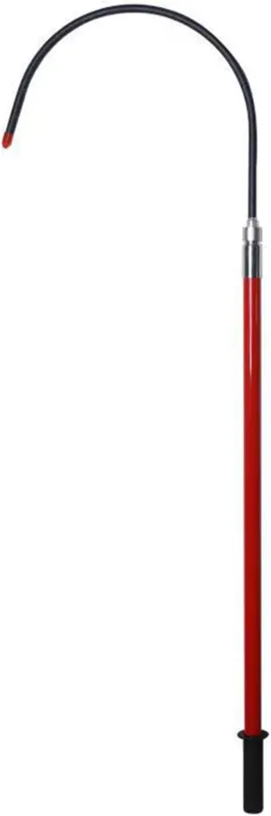 Anti-Electric Shock Rescue Tube，High Voltage Insulated Rescue Hook,Electrical Safety Rescue Hook, Life-Saving Pole,220lb Load Safety Rescue Hook,Electrocution Emergency Rescue Pole,Yellow-1m