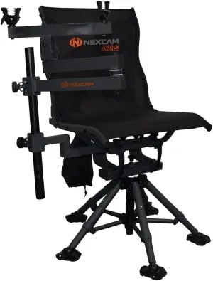 AXIS RG 360 Explorer With V2 Shooting Rest - Rocking Chair With Dual-axis Swivel and Tilting - for Camp, Fish, Hunt - Patent Pending