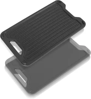 BAC609 Reversible Griddle for Traeger PRO 575 TFB57GLE PRO 780 TFB88PZD Century 22 Century Eastwood 22 Eastwood 34 Grill Accessories Traeger Ironwood XL, Exas Elite 34, Pro 20 Accessories 18.2" x 11"