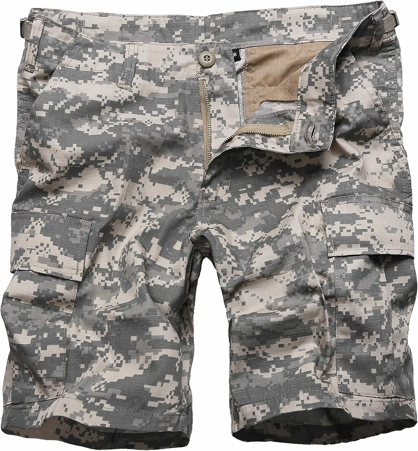 Backbone Mens Army Tactical Military BDU Shorts Work Fishing Camping Casual Camouflage Cargo Shorts
