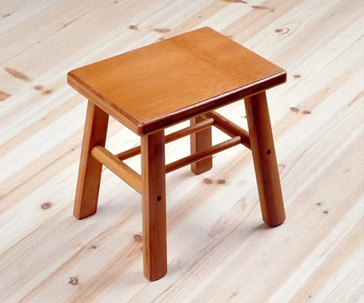 Bamboo Folding Stool Chair Strong Portable Fishing Rest Children Stool Kitchen Stool