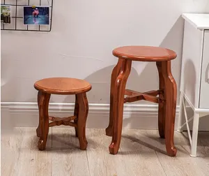Bamboo Folding Stool Chair Strong Portable Fishing Rest Children Stool Kitchen Stool