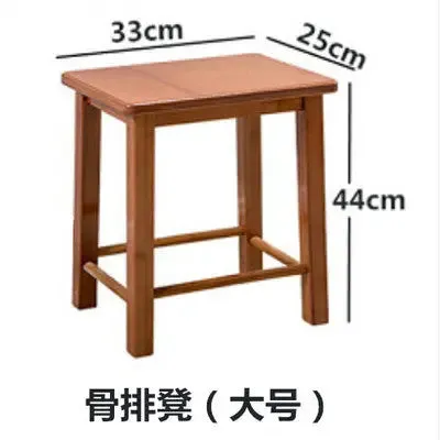 Bamboo Folding Stool Chair Strong Portable Fishing Rest Children Stool Kitchen Stool