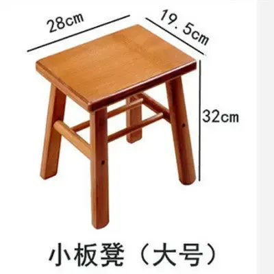 Bamboo Folding Stool Chair Strong Portable Fishing Rest Children Stool Kitchen Stool