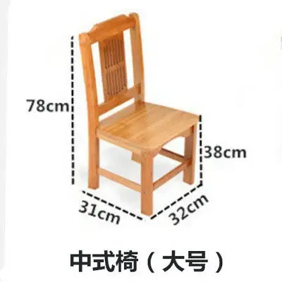 Bamboo Folding Stool Chair Strong Portable Fishing Rest Children Stool Kitchen Stool