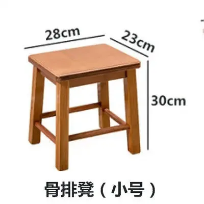 Bamboo Folding Stool Chair Strong Portable Fishing Rest Children Stool Kitchen Stool