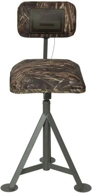 Banded Tripod Blind Stool – Heavy-Duty Folding Hunting Seat with Shoulder Strap
