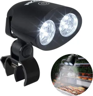 Barbecue Grill Light, 360°Rotation for BBQ with 10 Super Bright LED Lights- Heat Resistant,100lm LED BBQ Light for Gas/Charcoal/Electric Grill-Battery Included-Gift for Thanksgiving/Xmas