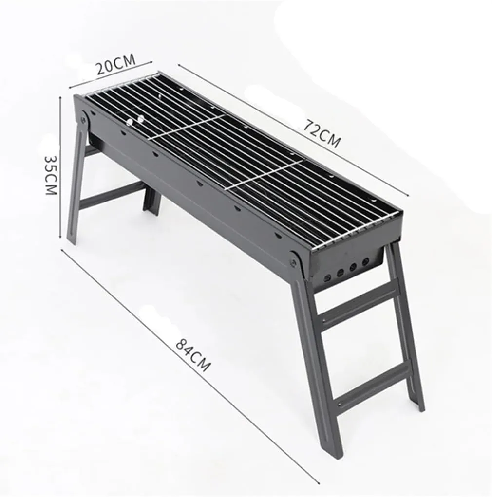 Barbecue Rack Outdoor Stainless Steel Barbecue Stove Home Camping Folding Carbon Oven