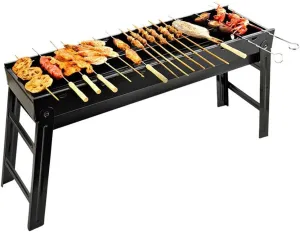 Barbecue Rack Outdoor Stainless Steel Barbecue Stove Home Camping Folding Carbon Oven